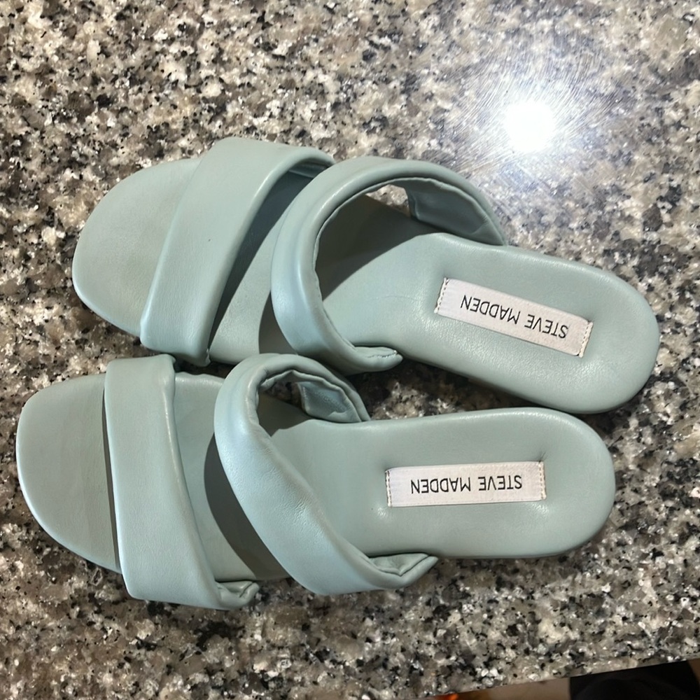 Steve Madden Women's Blue Sandals
